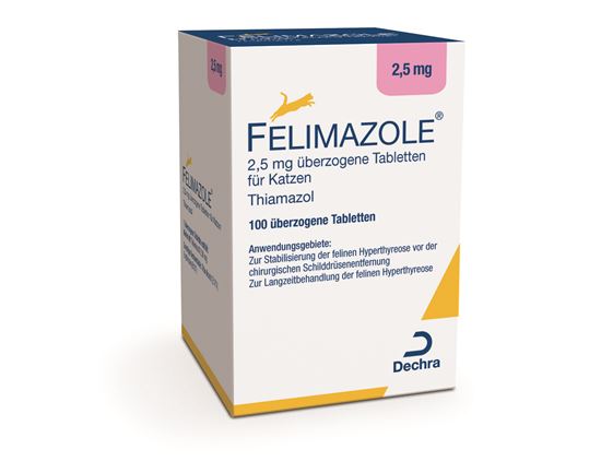 WDT das Tierarztunternehmen. Felimazole 2,5 mg