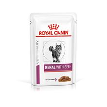 Royal Canin VET DIET Renal Rind  Feine Stückchen in Soße Katze_1