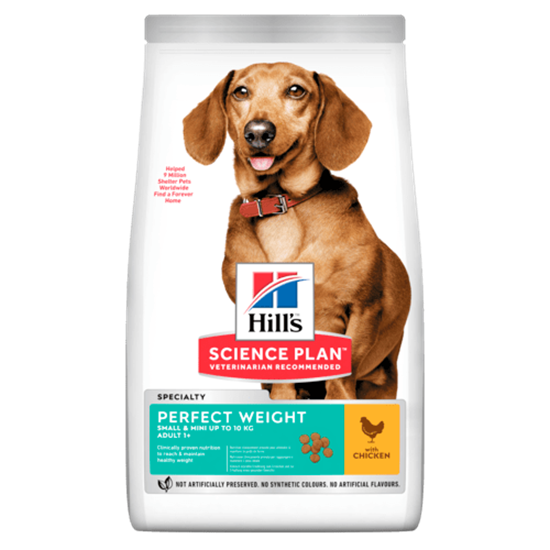 Hills Science Plan Perfect Weight Small & Mini Adult Trockenfutter Hund_0