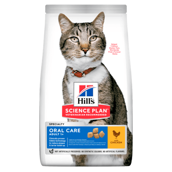 Hills Science Plan Oral Care Adult Trockenfutter Katze_0