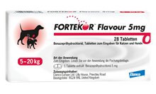 Fortekor® Flavour 5 mg Tabletten für Hunde und Katzen_1