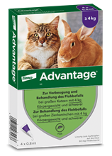 Advantage® 80 Katze + Kaninchen (> 4 kg)_1