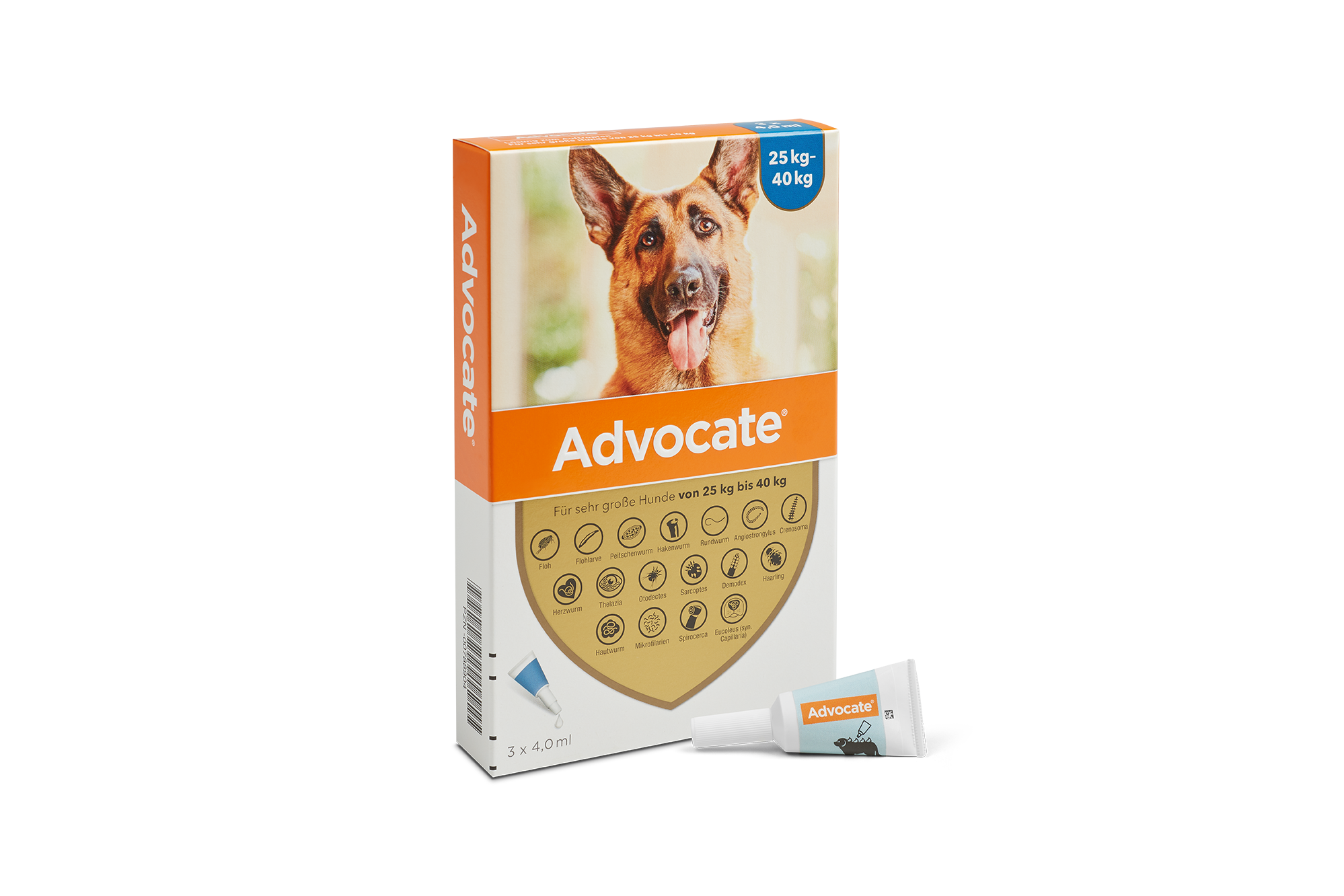 forene Il koncept Advocate For Dogs Under Lbs (under Kg) Green 12 Doses