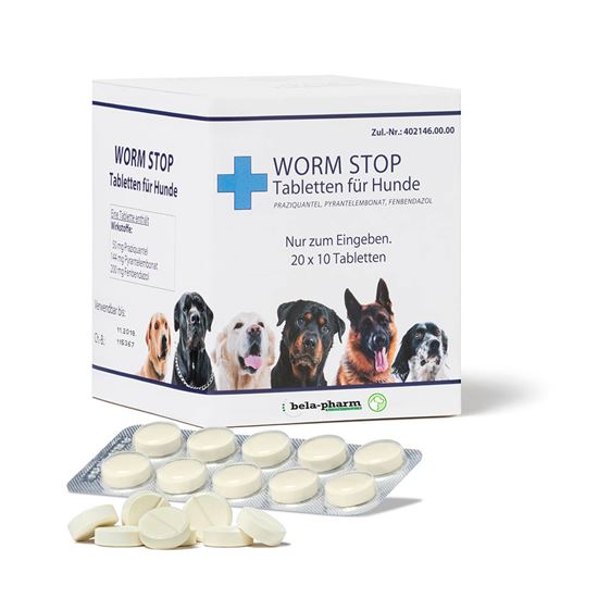 Worm Stop Tabletten für Hunde_0