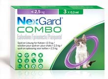 NexGard® COMBO S Spot on Lösung für Katzen bis 2,5 kg_1