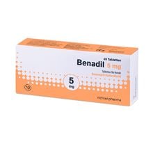 Benadil 5 mg Filmtabletten für Hunde und Katzen_1