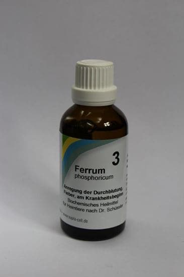Schüßler Salz Nr. 3 Ferrum phosphoricum, Dilution_1