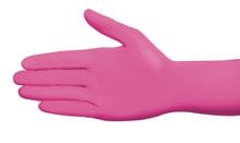 Nitril US-Handschuhe PF Magenta S_1