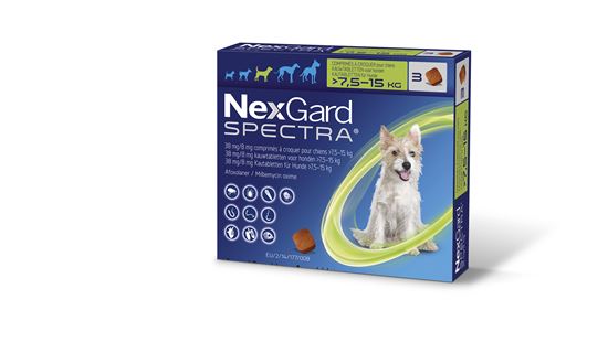 Nexgard Spectra Kautabletten Hund 7,5-15 kg_0