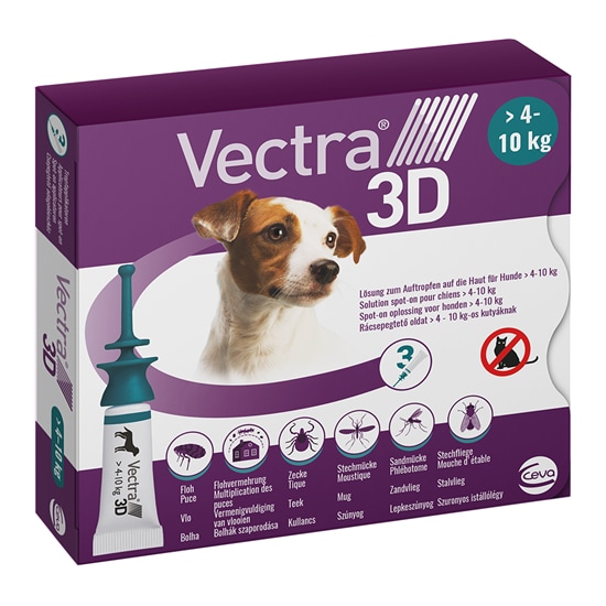 VECTRA® 3D 4 - 10 kg für Hunde_0