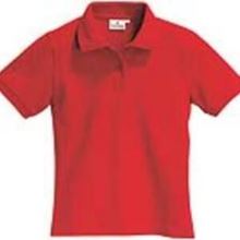 Damen Poloshirt Mikralinar® Rot Gr. XL_1