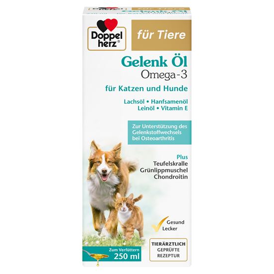 Gelenk Öl Omega 3 für Katzen und Hunde_0