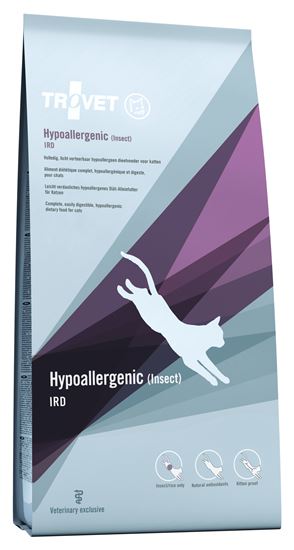 Hypoallergenic (Insekt-Reis) für Katzen / IRD_0
