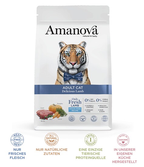 Amanova Adult für Katzen Delicious Lamm_0