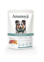 Amanova Nassfutterbeutel Hund P02 "Irresistible" Rind 300g_1