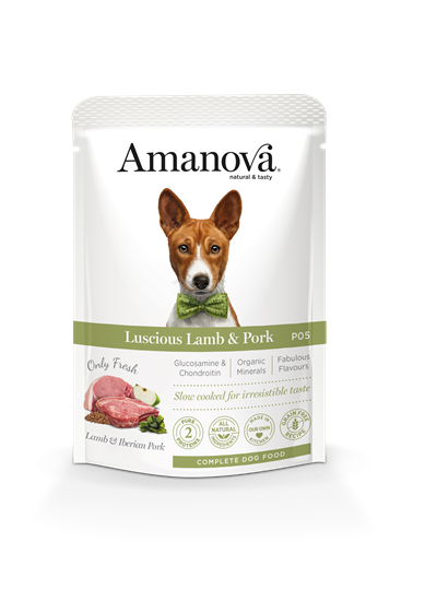 Amanova Nassfutterbeutel Hund P05 Lamm & Iberisches Schwein_0