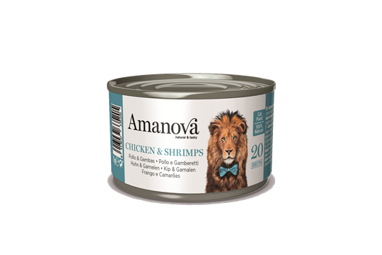 Amanova für Katzen 20 Hühnchen & Shrimps_0