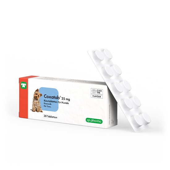 Coxatab 25 mg Kautabletten für Hunde_0