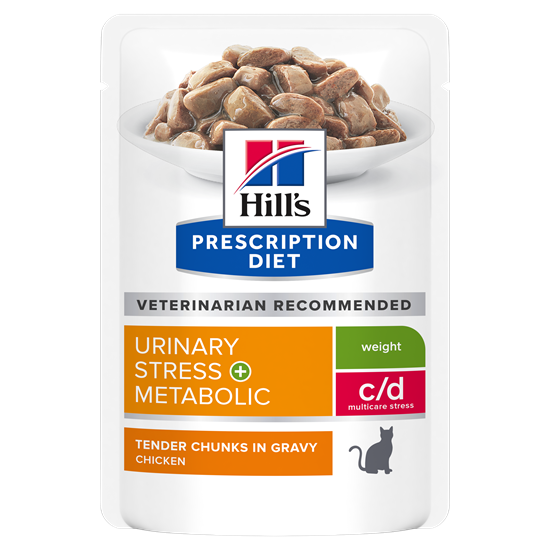 Hills Prescription Diet c/d Multicare Stress + Metabolic Frischebeutel Katze_0