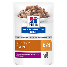 Hills Prescription Diet k/d Rind Frischebeutel Katze_0
