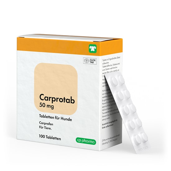 Carprotab 50 mg Tabletten für Hunde CP-Pharma_0
