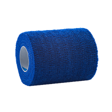 CV-Kohäsive Binde blau, 7,5cm x 4,5m_0