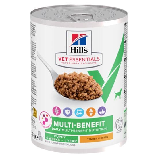 Hills Vet Essentials Multi-Benefit Puppy Nassfutter mit Huhn_0