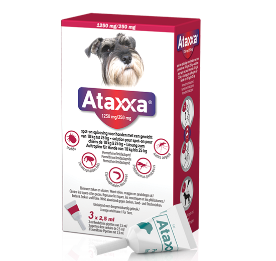 Ataxxa 1250 mg/250 mg Spot On für Hunde 10-25kg_0