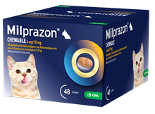 Milprazon Chewable kl. Katze 4 mg/10 mg_0