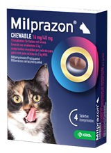 Milprazon Chewable gr. Katze 16 mg/40 mg_0