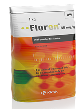 Floron 40 mg/ml Pulver zum Eingeben für Schweine_0
