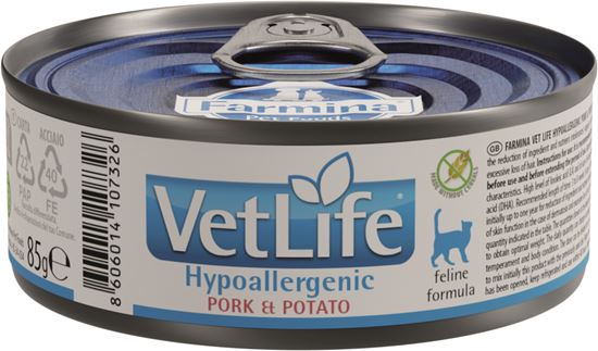 Farmina VetLife Hypoallergenic Schwein und Kartoffel Nassfutter Katze_0