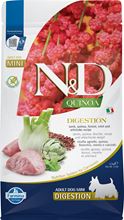 Farmina N&D Quinoa Digestion Lamm, Quinoa, Fenchel, Minze & Artischocke Adult Mini Trockenfutter Hund_0