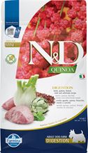 Farmina N&D Quinoa Digestion Lamm, Quinoa, Fenchel, Minze & Artischocke Adult Mini Trockenfutter Hund_0