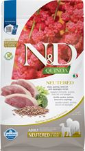 Farmina N&D Quinoa Ente, Broccoli & Spargel Neutered Adult Medium & Maxi Trockenfutter Hund_0
