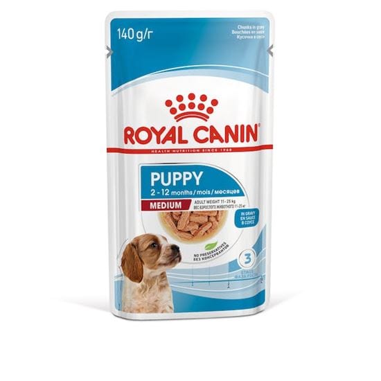 Royal Canin Medium Puppy Welpenfutter Nass für mittelgroße Hunde_0