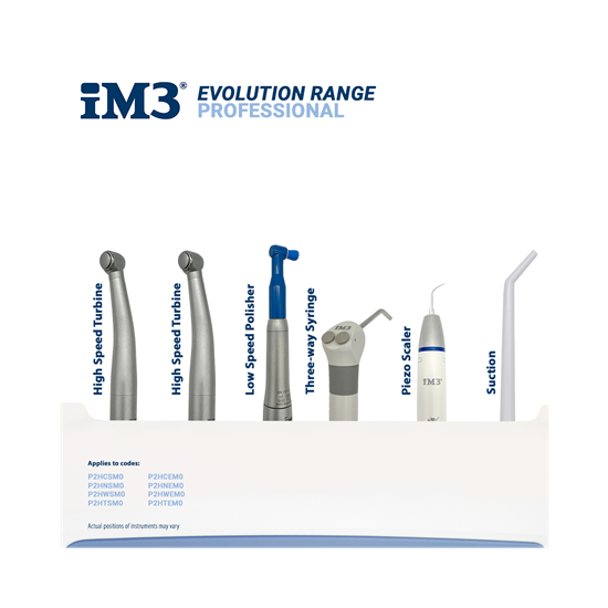 iM3  Professional mit Tara Table Arm, 2 x HS, 4:1, Spülspritze, Absaugung & Satelec Scaler_0
