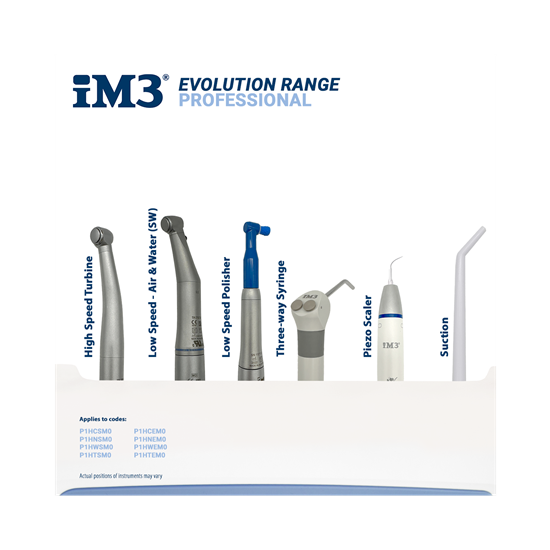 iM3 Professional mit Tara Table Arm, HS, SW LS, 4:1, Spülspritze, Absaugung & Satelec Scaler_0