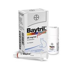 Baytril flavour 25 mg/ml orale Suspension für Katzen_0