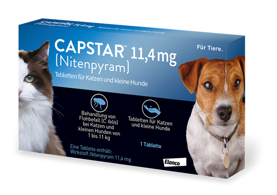 Capstar Tabletten 11,4 mg für Hunde und Katzen (< 11 kg)_0