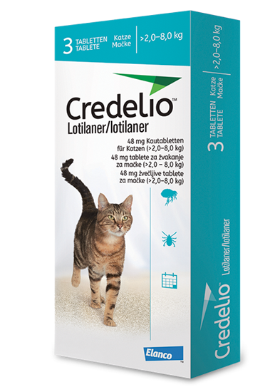 Credelio 48 mg für Katzen (>2 kg-8 kg)_0