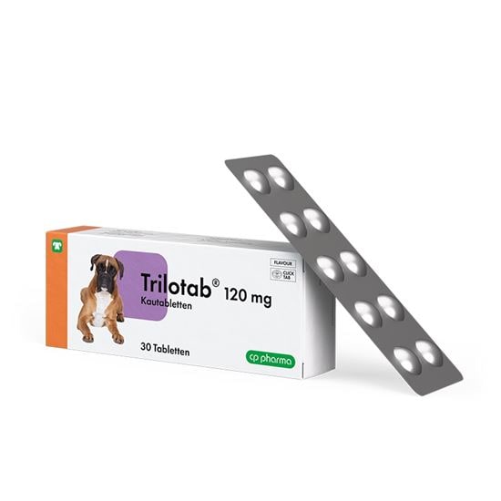 Trilotab 120 mg Kautabletten für Hunde_0