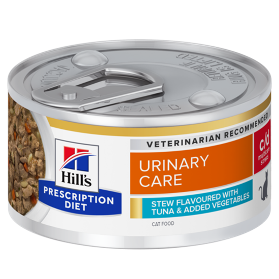 Hills Prescription Diet c/d Multicare Stress Ragout Nassfutter Katze mit Thunfisch_0