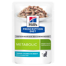 Hills Prescription Diet Metabolic Nassfutter Katze mit Meeresfisch_0