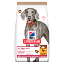 Hills Science Plan No Grain Large Breed Adult Trockenfutter Hund mit Huhn_0