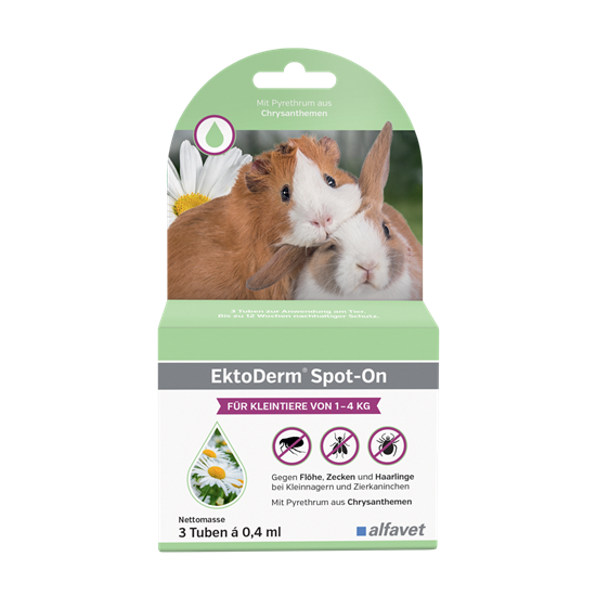 EktoDerm Spot-On für Kleintiere 1-4 Kg _0