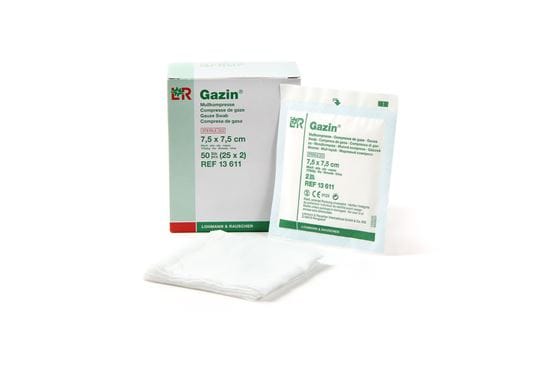 Mullkompressen Gazin® (steril) 8-fach gelegt_2147483647