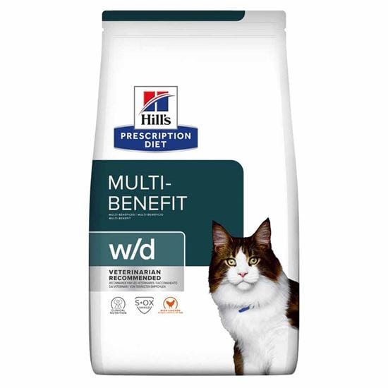 Hills Prescription Diet w/d Multi-Benefit Trockenfutter Katze mit Huhn_0