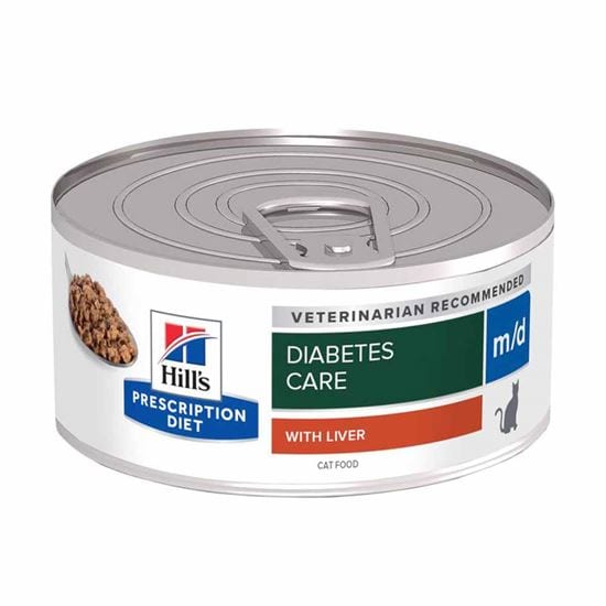 Hills Prescription Diet m/d Nassfutter Dose Katze mit Huhn_0