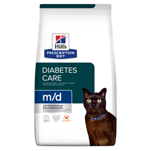 Hills Prescription Diet m/d Trockenfutter Katze mit Huhn_2147483647